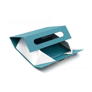 Custom Logo Luxury Folding Cosmetic <b>Box</b> Magnetic <b>Lock</b>, Handle, Collapsible Rigid Design - Product Image 3