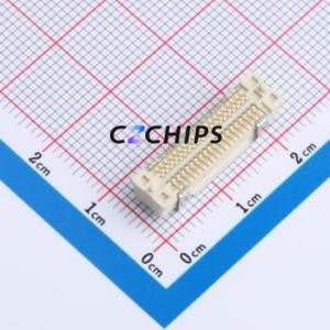 X0802WVS-40AS-LPV01 Board-to-Board & Backplane <b>Connector</b> SMD,P=0.8mm <b>Connector</b> 40P 0.8mm Vertical Mount 2 - Product Image 2
