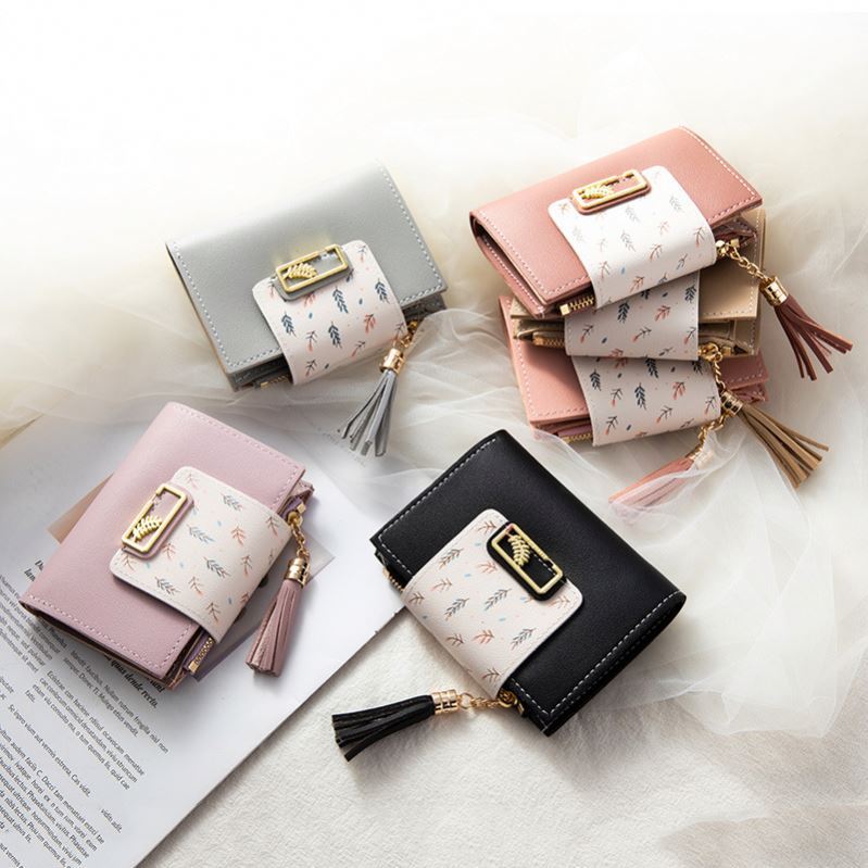 Cute Rabbit Slim Wallet For Girls & Women – Bifold Card Holder Cash Pocket Coin Purse Kids Wallet Gift - View #5