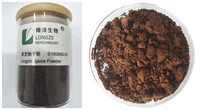 Ganoderma Lucidum de qualité alimentaire certifié poudre de champignon Reishi cultivé à l'état sauvage bouteille de poudre à base d'eau récipient en plastique à tambour