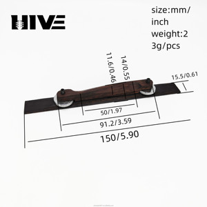 (Base inférieure) Modèle <span class=keywords><strong>Jazz</strong></span> Palissandre Sous le corps Guitare acoustique Pont <span class=keywords><strong>Jazz</strong></span> Basse Guitare Sous-corps Guitare acoustique Pont - Product Image 2