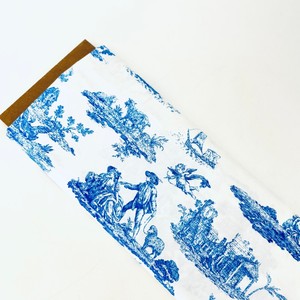 BC moda digitale <span class=keywords><strong>paradiso</strong></span> GokuRakuJoudo stampa tessuto Bule Pattern amichevole Lyocell cotone elasticizzato panno morbido per camicie di lusso - Product Image 1