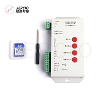 Programmable WS2812b WS2811 SK6812 Carte SD Mode Pixel Lumière LED Télécommande T-1000 pour Bande LED