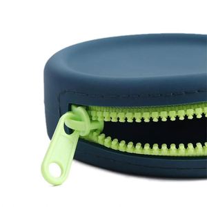 Custom Cute Kawaii Round Silicone Rubber <b>Key</b> Bag Mini Small <b>Purse</b> Pouch for Women Ladies Girls Unique Kid Gift - Product Image 3