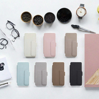 Étui portefeuille antichoc en cuir PU pour 18 Pro Max/17 Pro Max 16 15 Plus avec porte-cartes et protection de l'appareil photo