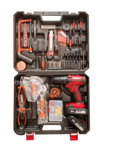 สว่านไฟฟ้าไร้สายแบบไร้แปรงถ่าน 35 นิวตันเมตร ชุดดอกสว่าน 24 ชิ้น แบตเตอรี่ลิเธียม 13 แอมป์ชั่วโมง พร้อมไขควงกระแทก สำหรับงานไม้และผนัง - Product Image 2