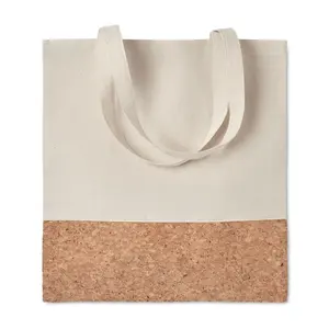 Borsa shopper in sughero ILLA TOTE, merchandising sostenibile - Product Image 1