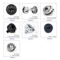 Hengsheng MS739 Marine Bateau Serrure De Porte En Alliage De Zinc En Acier Inoxydable Nylon Loquet Cam Lock RV Boîte À Outils Tiroir Panneau De Voiture Yacht Serrure