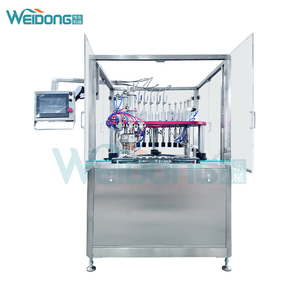 Tự động kim loại điện BOV túi trên van Aerosol điền niêm phong máy cho mỹ phẩm thực phẩm Sản phẩm hóa chất với PLC - Product Image 2