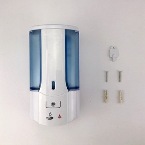 Distributeur de gel désinfectant pour les mains en plastique bon marché de 450 ml, à suspendre, distributeur automatique de <span class=keywords><strong>savon</strong></span> - Product Image 1