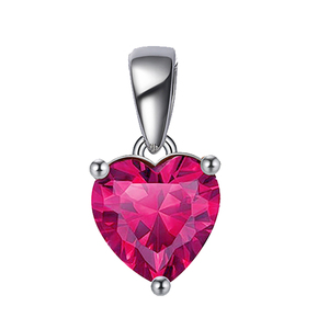 Liontin Perak Sterling 925 RINNTIN APN02 Fashion, Kristal Warna-warni Batu Kelahiran Berkilau, Liontin Kustom untuk Pembuatan Perhiasan Kalung - Product Image 6