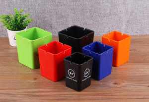 Vaso de Cigarrillos de Plástico Redondo de Melamina, Diseño Moderno, Colorido, Anti-Caída, con Logotipo Personalizado, para Hoteles, Bares y Uso Doméstico, Venta al Por Mayor Promocional - Product Image 5