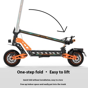 Exclusivo en el extranjero 3300W Dual-Drive Off-Road Scooter eléctrico Batería de larga duración Brazo oscilante Diseño plegable 70 km/h Velocidad sin escobillas - Product Image 6
