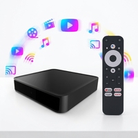 Dcolor GD2 Certificado por Google 4K Amlogic S905 Stb DDR4 2GB 32GB BT 5.0 Android 14 Av1 5G WiFi Smart TV Box Personalizado