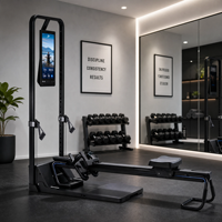 Equipo de Entrenamiento de Fuerza con IA, Máquina de Fitness Multi-Estación con Resistencia Digital y Pantalla Táctil HD de 21 Pulgadas para Entrenamiento de Cuerpo Completo