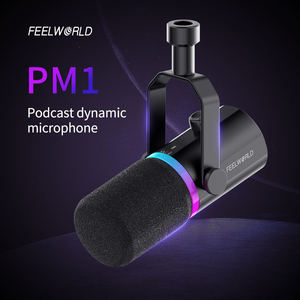 Micrófono USB Dinámico con Iluminación RGB, Patrón Polar Cardioide para Podcasting, Juegos, Transmisión en Vivo, Grabación, Metálico, de Escritorio, con Cable - Product Image 2