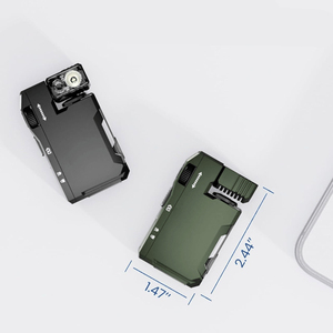 Tùy Chỉnh Có Thể Sạc Lại Edc Đèn Pin 400 Lumens Kép Nguồn Ánh Sáng <span class=keywords><strong>Mini</strong></span> Đèn Pin Với RGB Ánh Sáng - Product Image 3