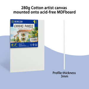 <strong>Canvas</strong> Boards <strong>for</strong> <strong>Painting</strong> 5"x7", <strong>Painting</strong> <strong>Canvas</strong> Panels, 100% Cotton Blank Art <strong>Canvases</strong> <strong>for</strong> <strong>Painting</strong> - Acrylic &amp; Oil Paints - Product Image 4