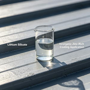 Densifiant de béton au silicate de lithium liquide haute dureté CAS10102-24-6 Li₂SiO₃, agent de durcissement pour sols de garage. - Product Image 1