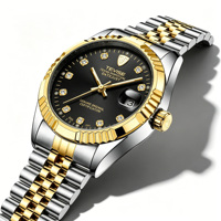Reloj de Lujo para Hombre, Montre Homme, Reloj Mecánico Automático, Fondo Transparente, Esfera de Color Personalizado, 38 mm, Reloj de Negocios
