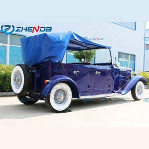 Autobús Turístico Clásico Eléctrico Retro de Alta Calidad, Estilo Vintage, Precio de Fábrica, Gran Venta - Product Image 6