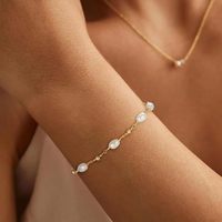 Bracelet de perles populaire, charme tendance, nouveau style, accessoires de fête, rétro, polyvalent, cadeaux de fête