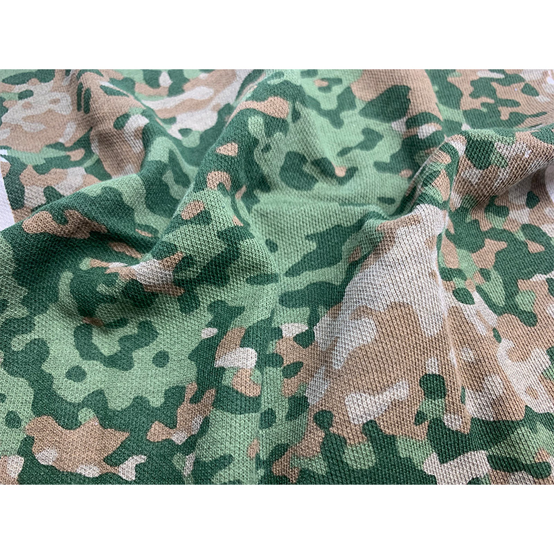 Китайские поставщики трикотажные противопожарные покрытия печатные Джерси огнестойкие ткани камуфляж