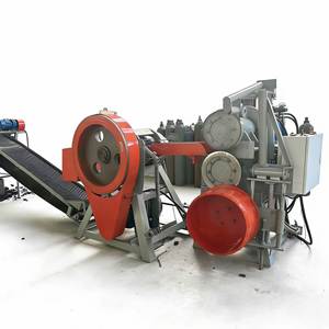 Fully Automatic <b>Waste</b> Tyre Recycling System Industrial Scrap Tire Shredder for Rubber Granules - Product Image 1