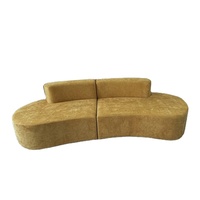 Vakuumkomprimiertes Ovales Zweisitzer-Sofa Sektionales Sofa Einfacher Versand und Lieferung