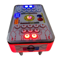 Machine de jeu de tir à monnayeur Fast Eye Game Happy Bean pour enfants, avec loterie à tickets, pour deux joueurs