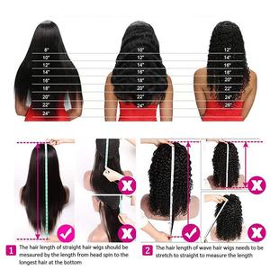 Peluca Frontal de Encaje <span class=keywords><strong>con</strong></span> Raya en T de <span class=keywords><strong>Cabello</strong></span> Humano Indio Ondulado sin Procesar de Proveedor de la India <span class=keywords><strong>con</strong></span> Raya en Medio y Baby Hair - Product Image 6