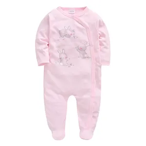 100% Cotton Pink Long Sleeve Jumpsuits and Rompers Baby Rompers Summer Autumn Kids Children'S Clothing for Girls