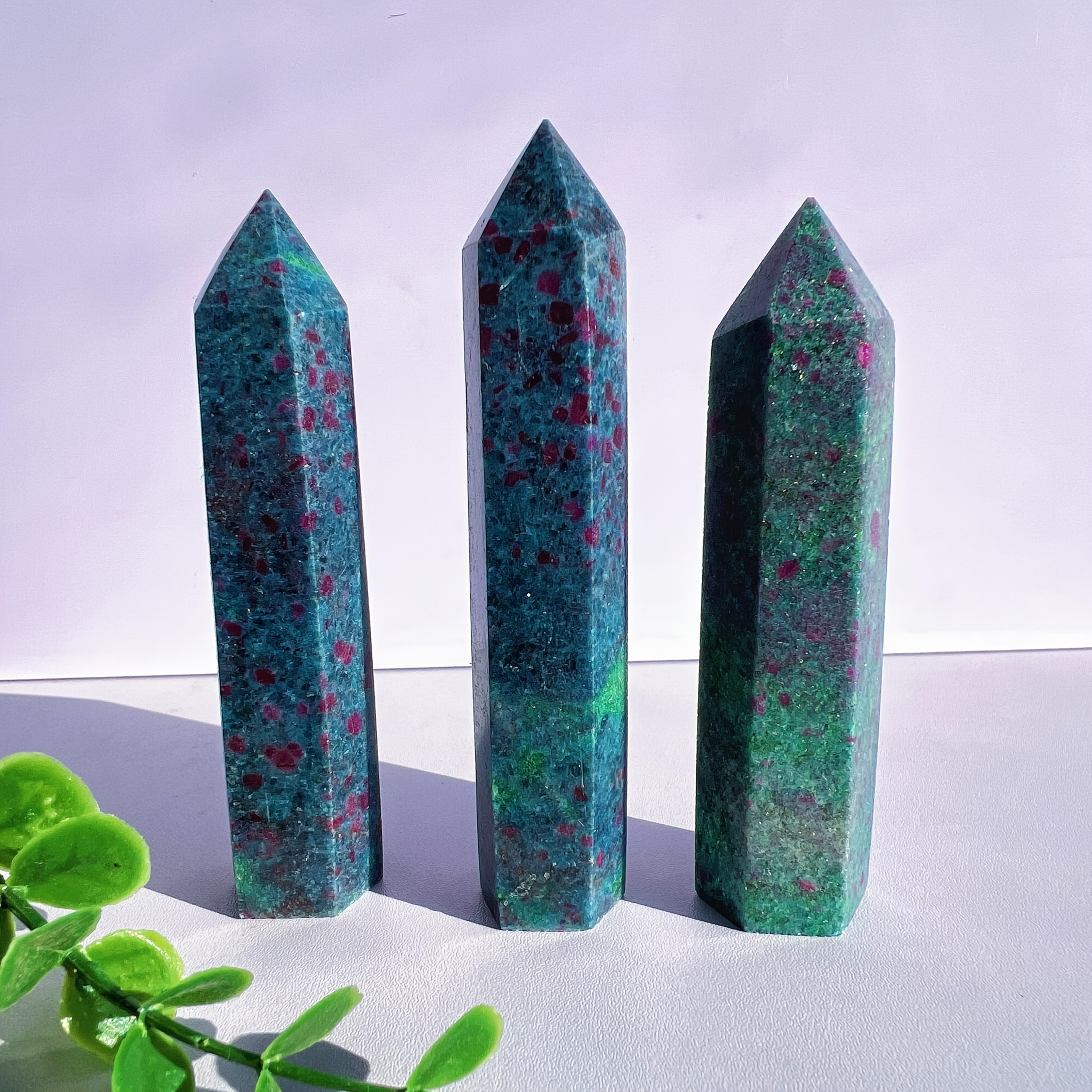 Rubis en pointe de Kyanite