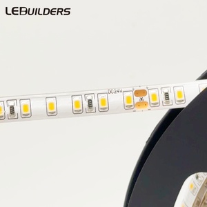 LEDBuilders High Lumen Smart <span class=keywords><strong>LED</strong></span> Strip Light 120LED 3000K Cuttable 12V y 24V 2835 <span class=keywords><strong>LED</strong></span> 3000K Ra95 CE <span class=keywords><strong>ROHS</strong></span> Certified - Product Image 6