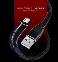 1m/2m/3m de carga rápida de trenza android micro tipo c cable usb de datos cable para teléfono