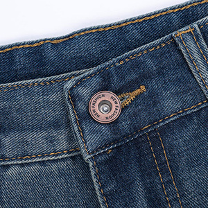 Precio de fábrica Pantalones cortos de verano Agujeros <span class=keywords><strong>rotos</strong></span> Denim Hombres Sueltos de pierna ancha de gran tamaño Casual Estilo retro Pantalones cortos de mezclilla rectos para hombres - Product Image 3