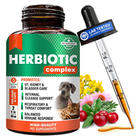 Suplementos herbales para mascotas, tableta removedora de manchas de lágrimas, multivitamina de luteína para apoyo de perros, limpieza de ojos, suplementos naturales para el cuidado de la salud