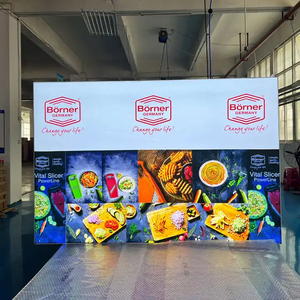 Trong nhà nhôm mỏng Flex dệt căng thẳng vải ngoài trời dẫn Dải dấu hiệu hộp Đèn biểu ngữ - Product Image 5