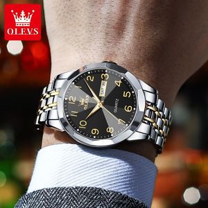 Reloj de Hombre 9970, Nuevo, en Oferta, Marca Original, Resistente al Agua, Luminoso, de Cuarzo, con Espejo Rómbico, de Acero Inoxidable - Product Image 2