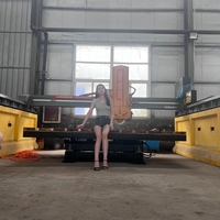 Scie à pont CNC 4 axes GQ-3220H : découpe ovale, circulaire, en forme d'éventail, encastrée et droite