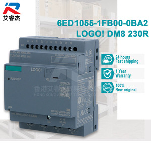 Nuevo LOGO original de SI-EMENS! Módulo Lógico Host 8.4 12/24RCEO 6ED1052-2MD08-0BA2, Controlador Lógico Programable PLC 6ED10522MD080BA2 - Product Image 1