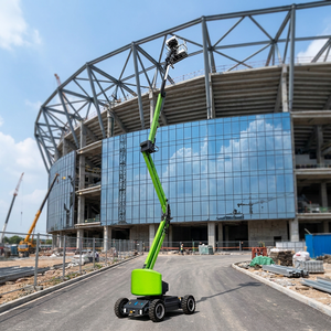 Plataforma Elevadora Articulada Compacta de 11 m y 200 kg para Instalación de Iluminación de Escenarios y Mantenimiento de Auditorios - Product Image 6