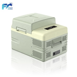 Prix d'usine <span class=keywords><strong>Réfrigérateur</strong></span> de véhicule 12L Compresseur de réfrigération AC DC Mini <span class=keywords><strong>réfrigérateur</strong></span> portable pour voiture - Product Image 1