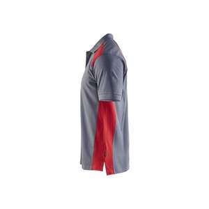 BLAKLADER - 332410509456XXL Polo Gris/Rojo-EAN 7330509396452 CAMISETAS Y POLOS DE TRABAJO - Product Image 4