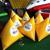 Bouées gonflables flottantes étanches personnalisées pour la publicité d'événements sportifs, bouées gonflables de marquage pour le triathlon, course de natation