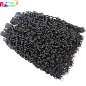 SDD Quality Thick End Pisy <strong>Curls</strong> Vietnamese Raw Hair Bundle Best Grade 16A <strong>Pixie</strong> Curly Super Double Drawn 100 Human Hair Bundles - Product Image 1