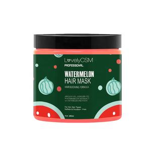 Mascarilla nutritiva de fruta natural para reparación de spa, mascarilla para el cabello, Alisador, Antifrizz, extracto de sandía, manteca de karité, al por mayor - Product Image 2