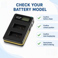 Chargeur de batterie double caméra LCD pour LP-E17, station de charge rapide USB intelligente pour la vente en gros, personnalisation d'usine avec 15 ans d'expérience