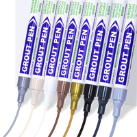Vente chaude 8 Couleurs Coulis Stylo Blanc Rajeunir Coulis Stylo Restaurateur Renouveler Réparation Marqueur pour Carrelage Mur Plancher