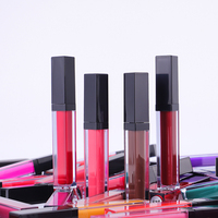 Lápiz Labial Líquido Mate de Alta Pigmentación, Resistente al Agua, con Acabado Aterciopelado, Marca Privada